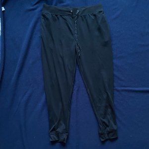 Fruit of the Loom Men's Joggers, Black, Large